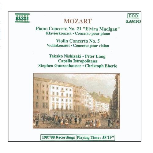 MOZART: Violin Concertos no. 5