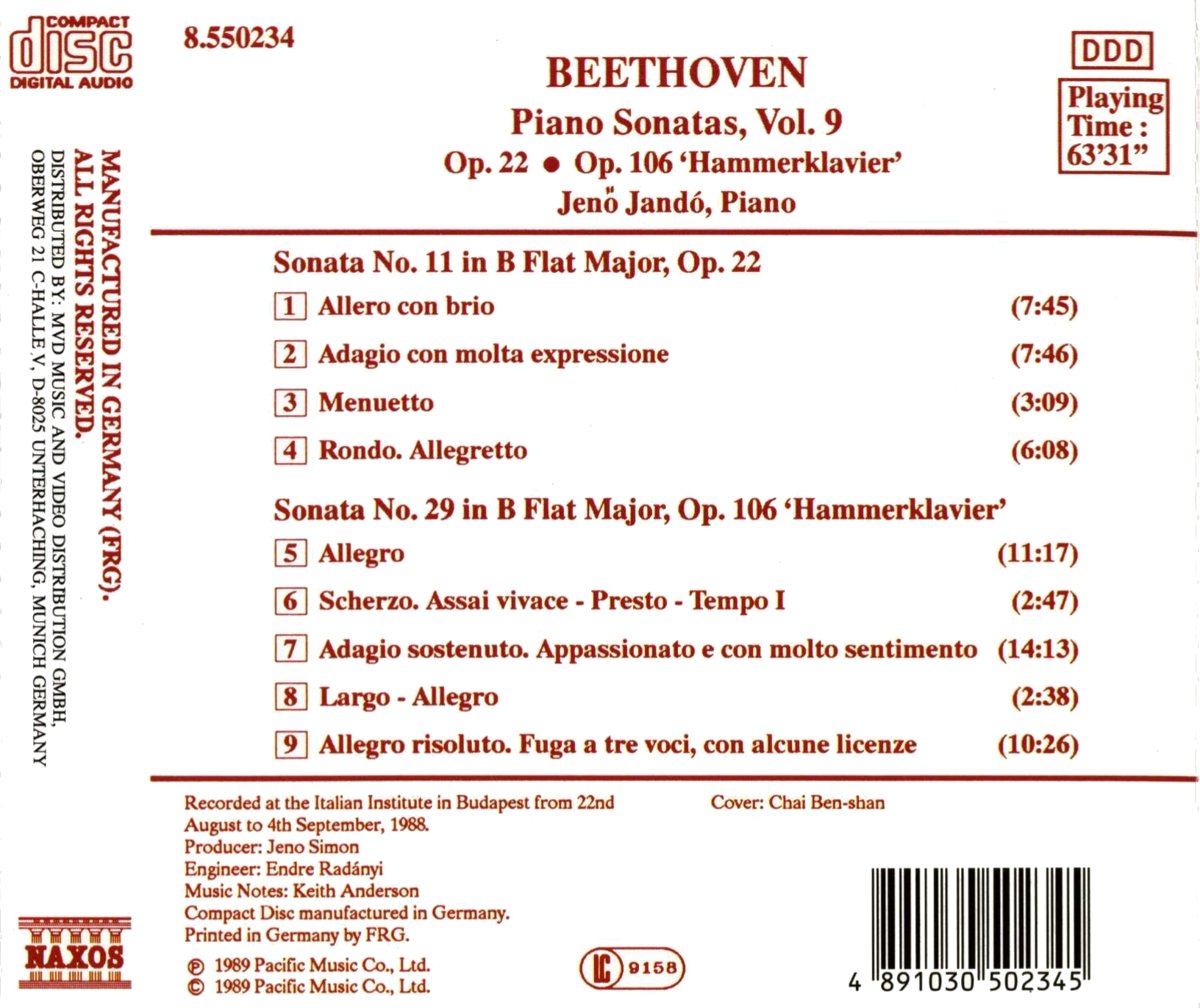 Beethoven: Piano Sonatas 9 - slide-1