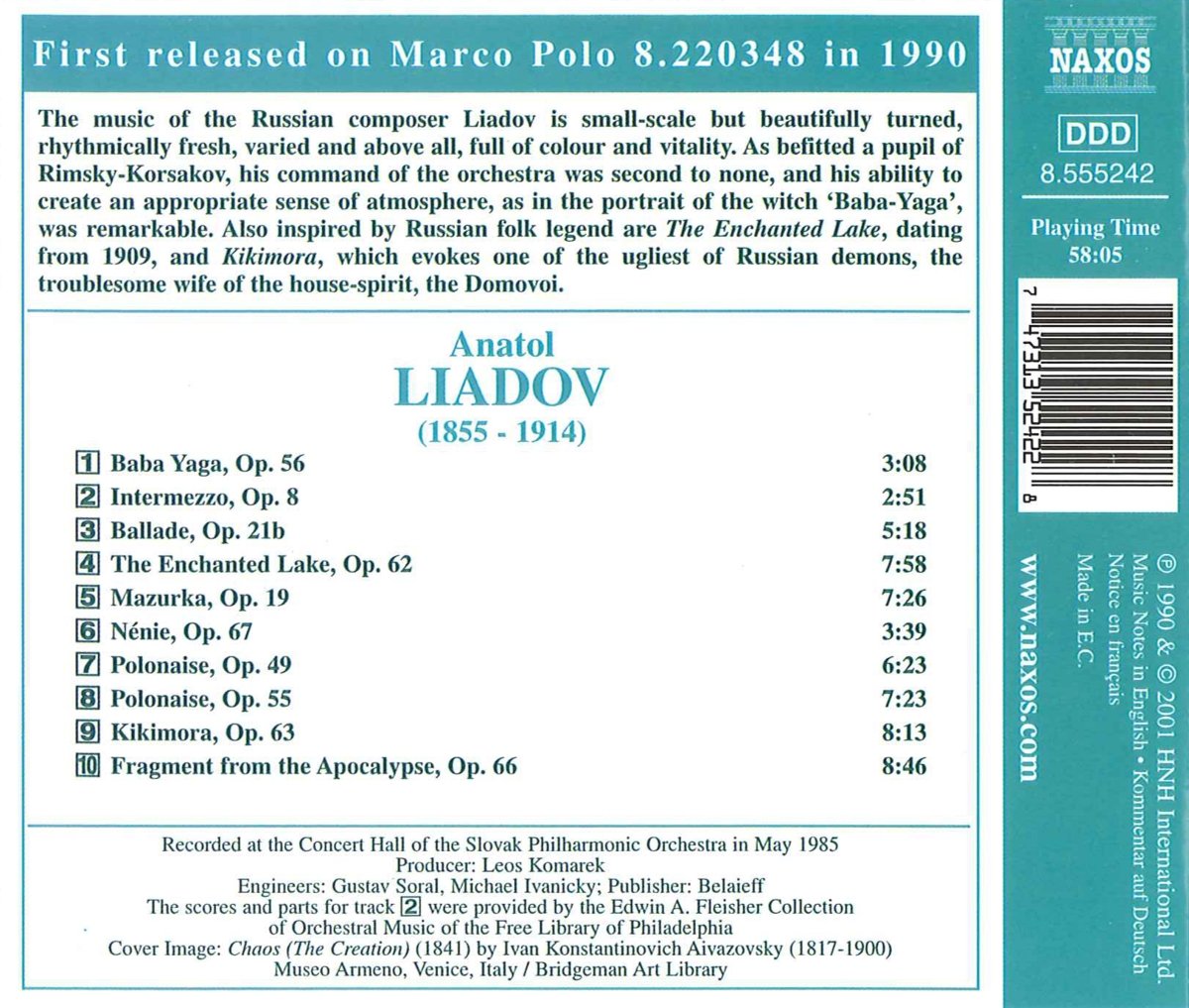 LIADOV: Orchestral Works - slide-1