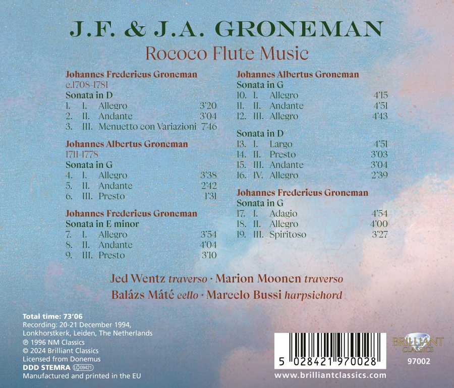 Groneman: Rococo Flute Music - slide-1