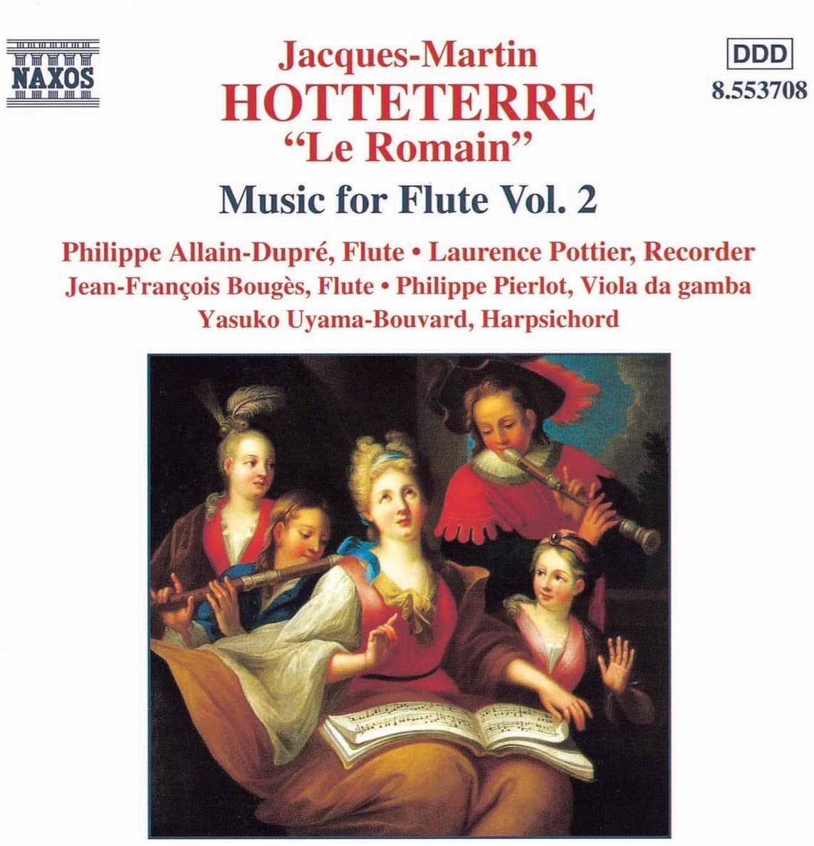 HOTTETERRE: Music for Flute vol. 2
