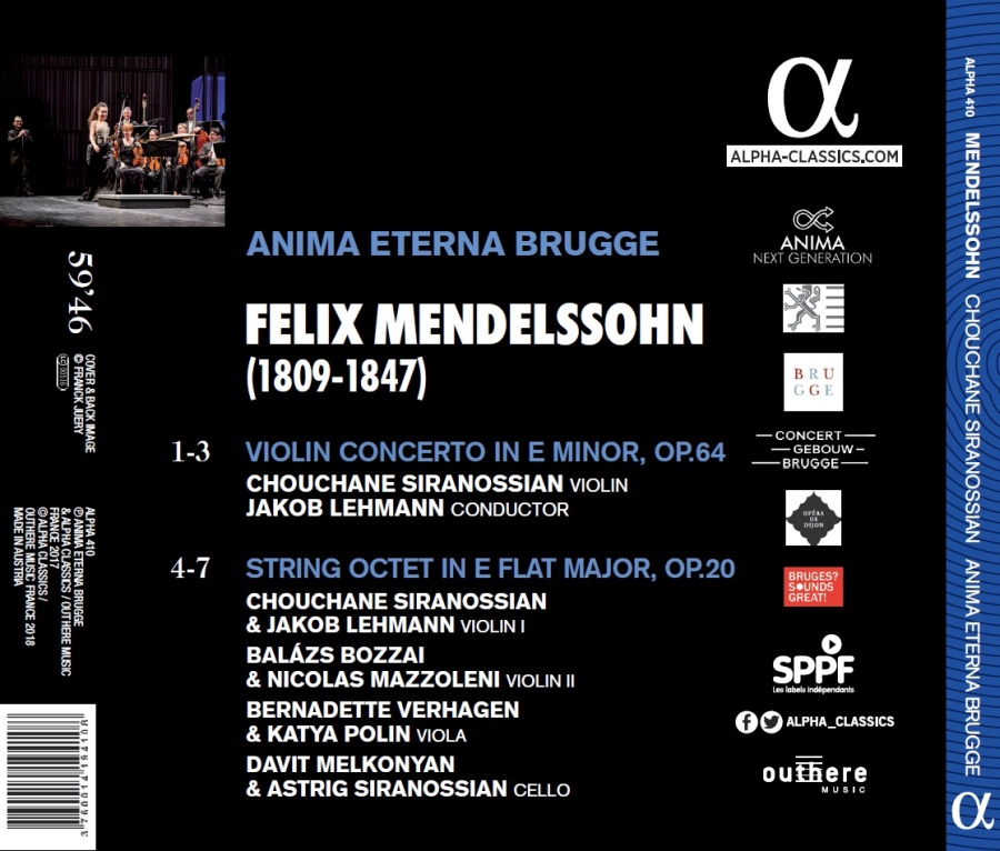 Mendelssohn: Violin Concerto & Octet - slide-1