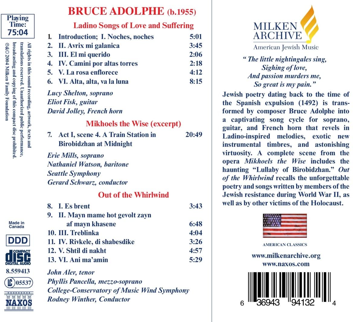 BRUCE ADOLPHE - SONGS - slide-1