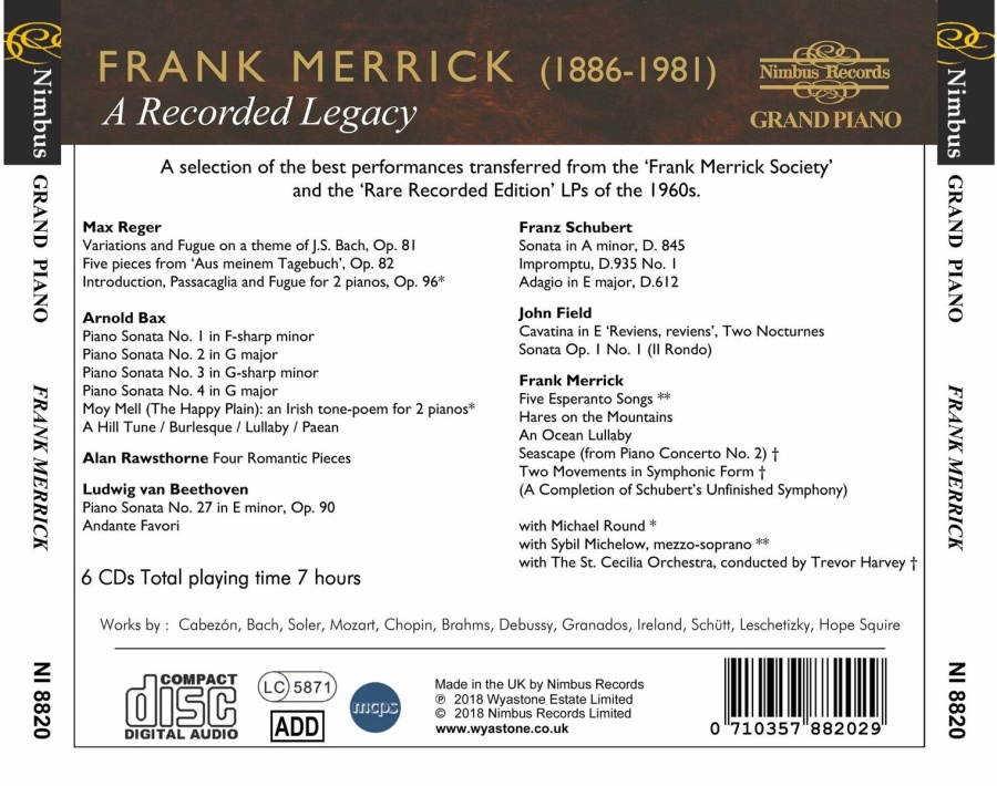 Frank Merrick - A Recorded Legacy - slide-1