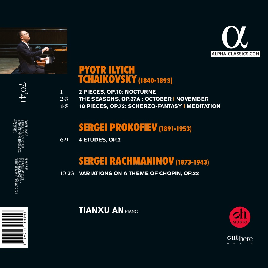 Tchaikovsky Rachmaninov Prokofiev - slide-1