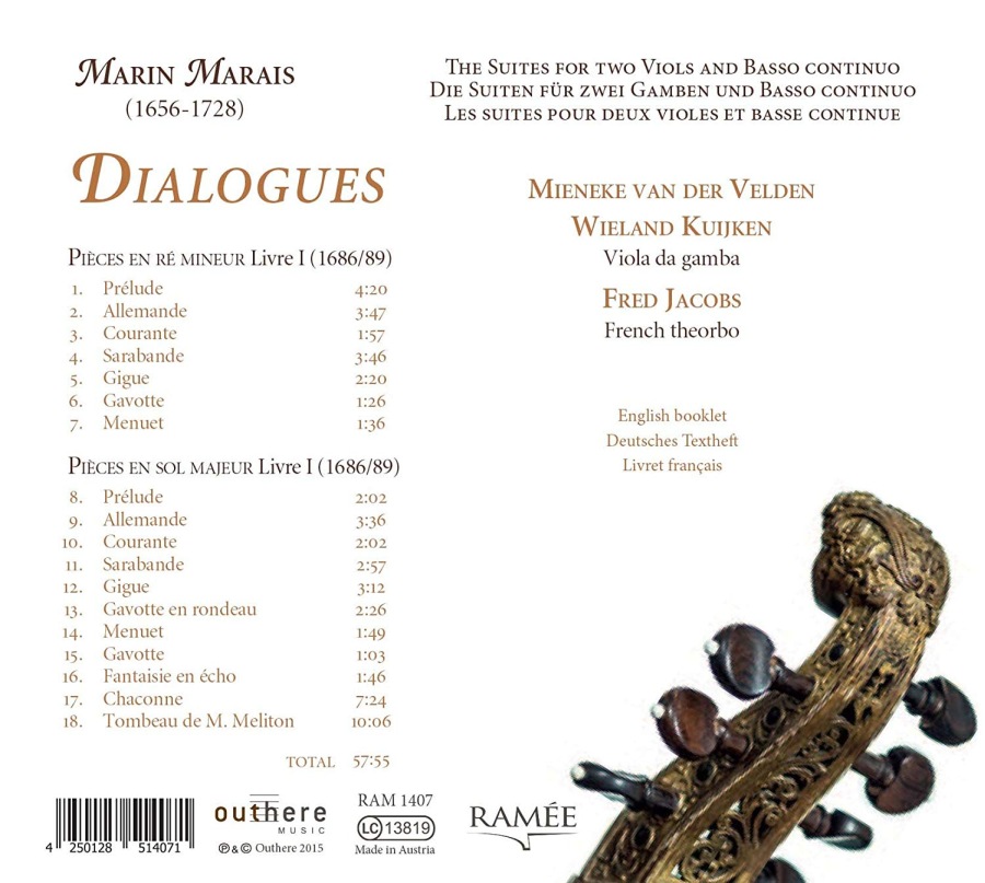 Dialogues - Marais: The Viola da gamba suites - slide-1