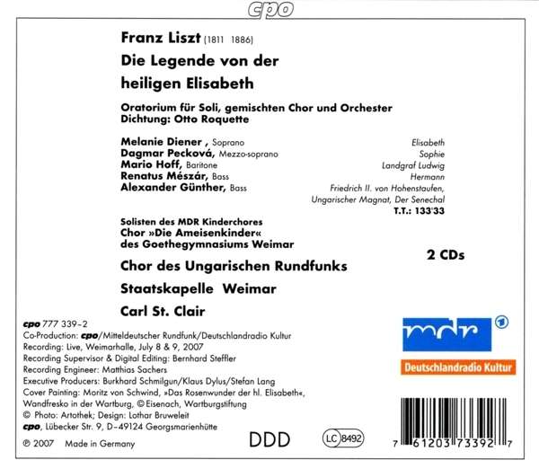 Liszt: Die Legende von der Heiligen Elisabeth - slide-1