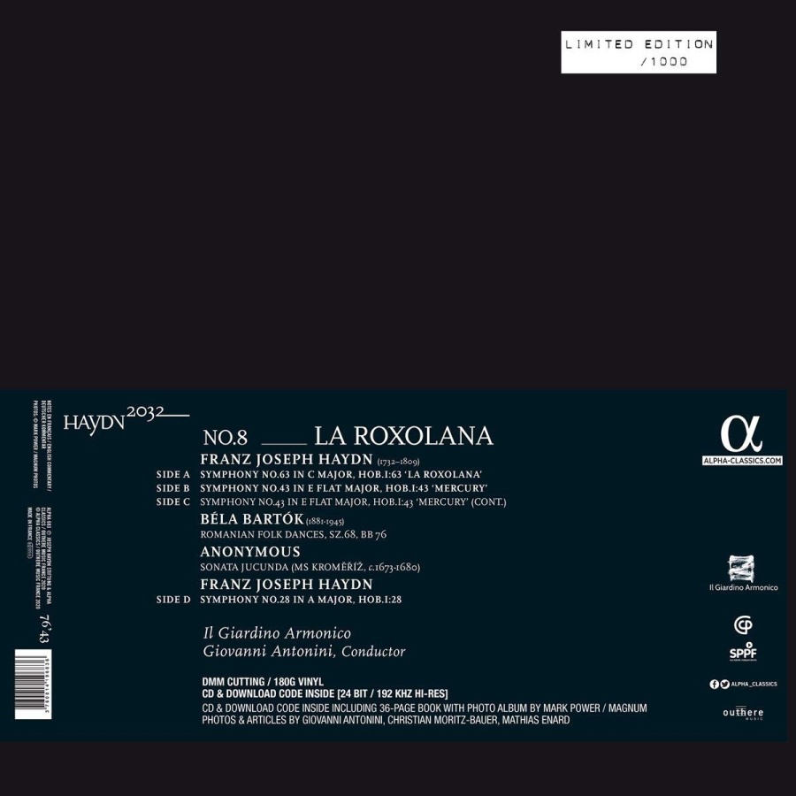Haydn 2032 vol. 8: La Roxolana - Symphonies - slide-1