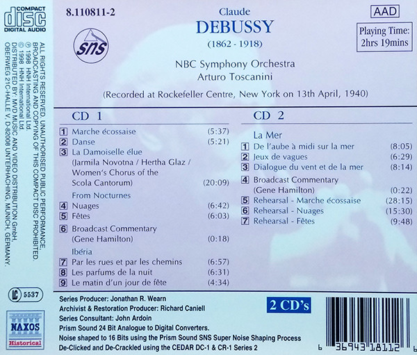 Debussy: La Mer, Iberia - slide-1