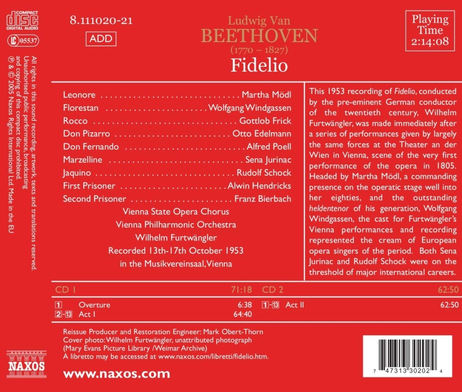 Beethoven: Fidelio, Op. 72 (1953) - slide-1