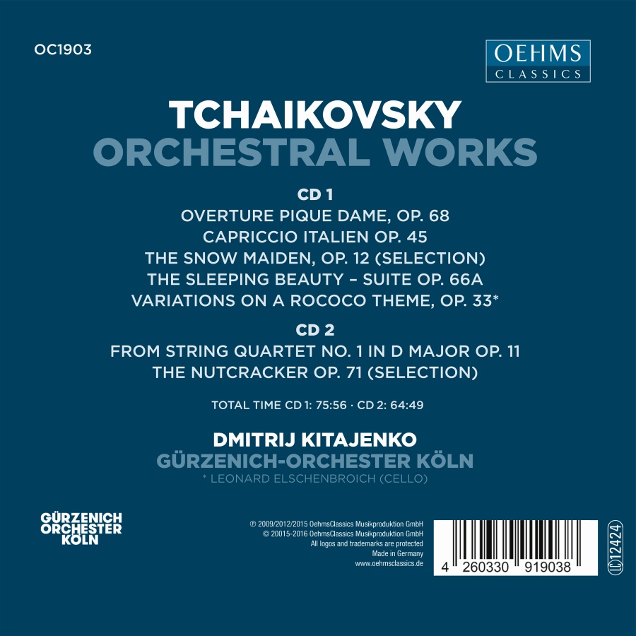 Tchaikovsky: Orchestral Works - slide-1