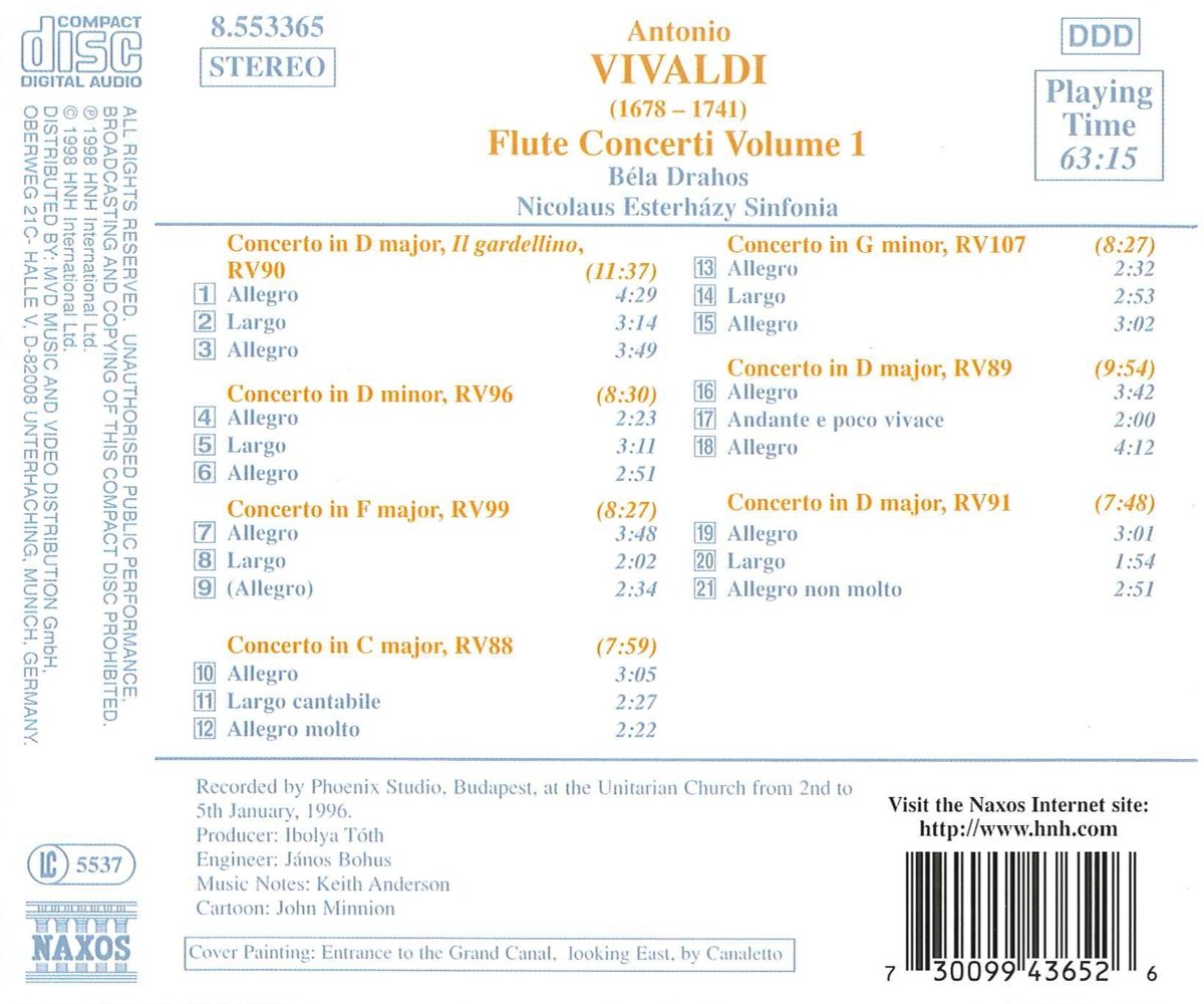 VIVALDI: Flute Concerti - slide-1