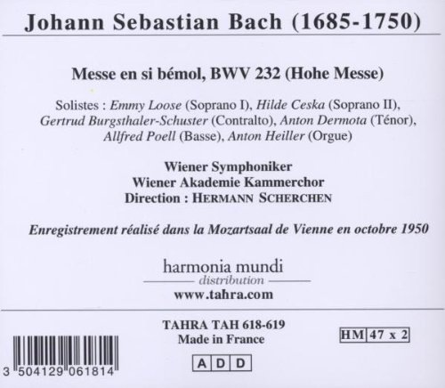Bach: Hohe Messe,  nagranie 1950 - slide-1