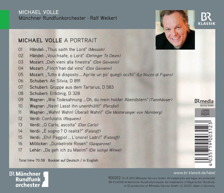 Michael Volle: A Portrait - arie z oper i operetek - slide-1