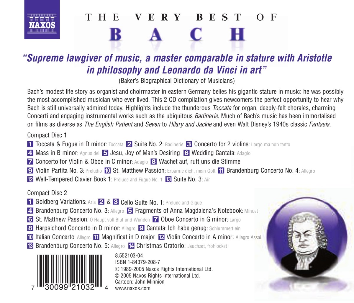 THE VERY BEST OF BACH - slide-1