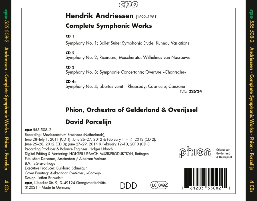 Andriessen: Complete Symphonic Works - slide-1