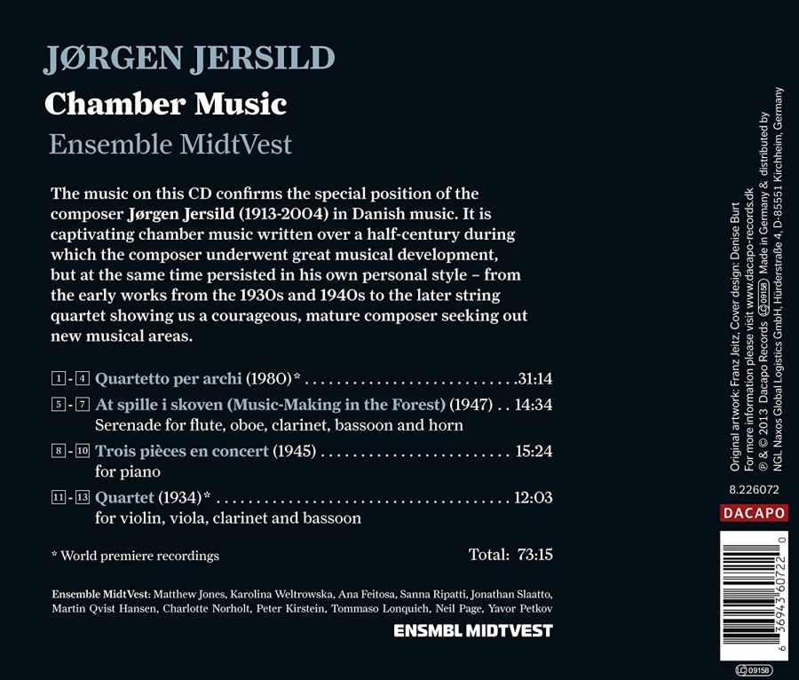 Jersild: Chamber Music - slide-1