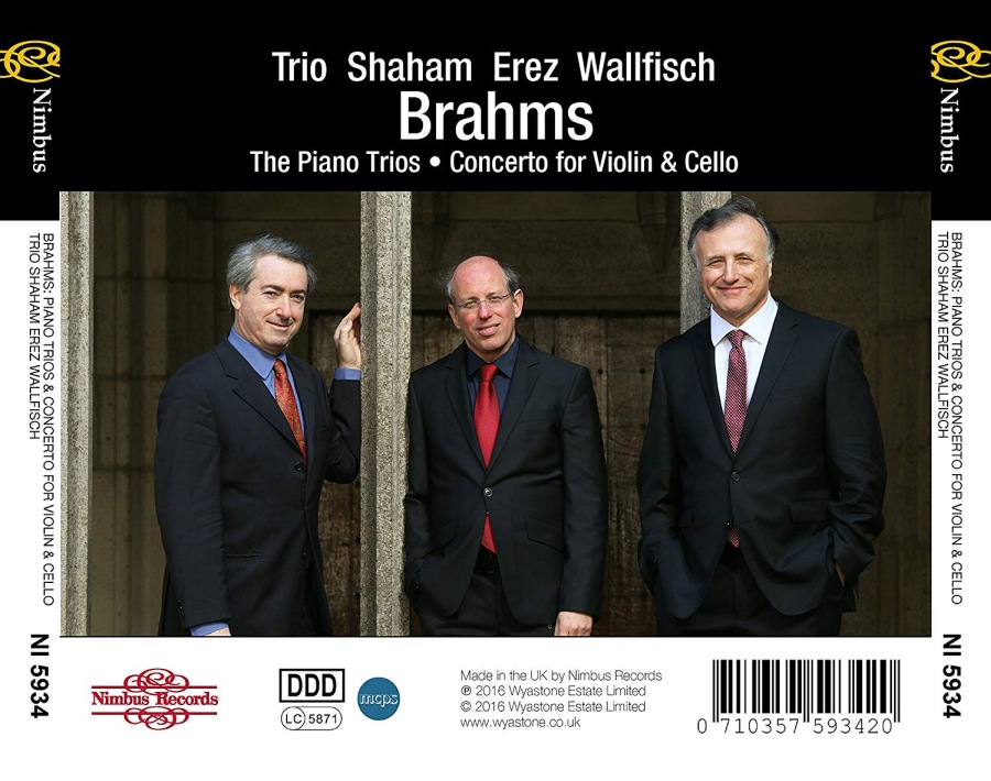 Brahms: Piano Trios Nos. 1 - 3; Concerto for Violin & Cello - slide-1