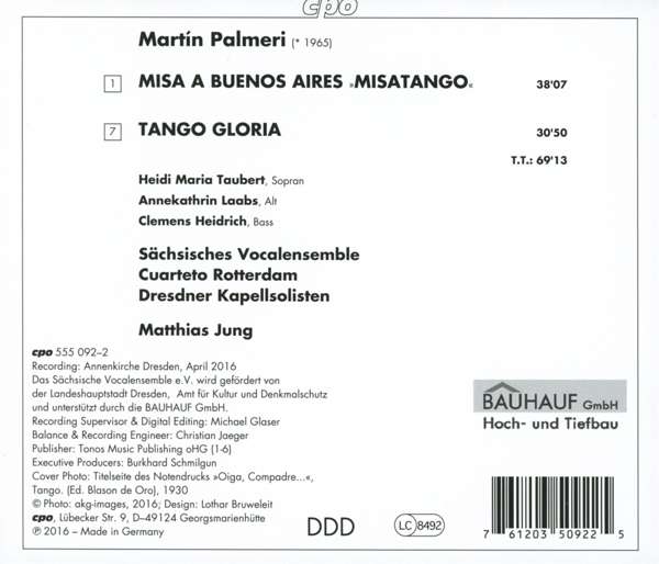 Palmeri: Misa a Buenos Aires “Misatango”,  Tango Gloria - slide-1
