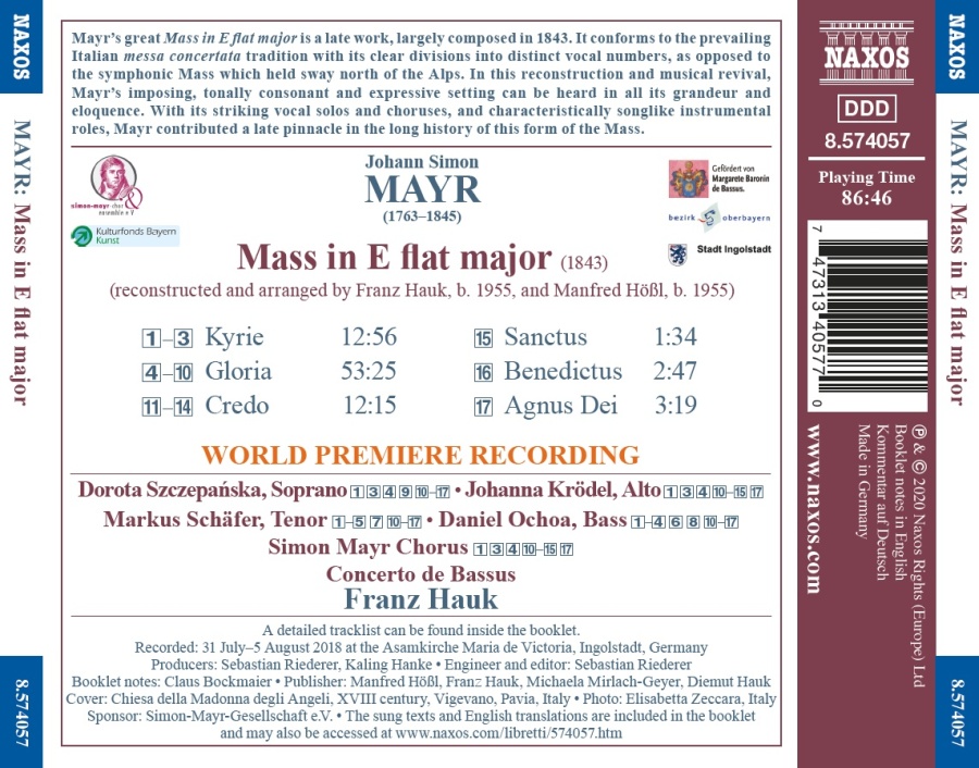 Mayr: Mass in E flat major - slide-1
