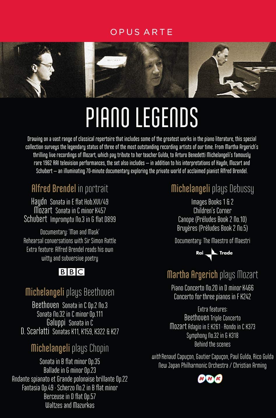 Piano Legends (5 DVD) - slide-1