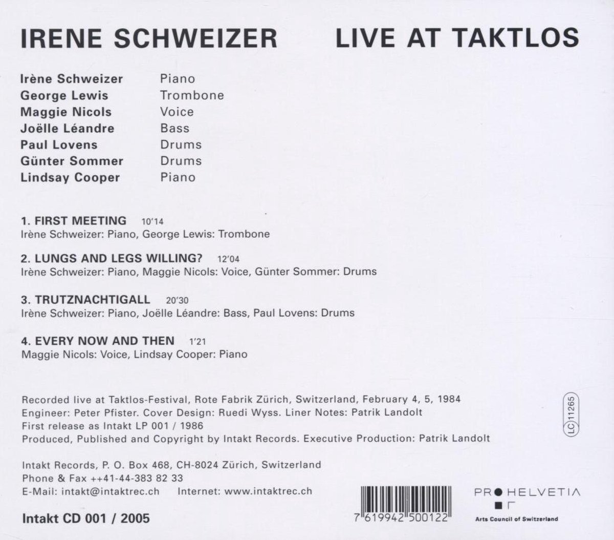 Schweizer: Live at Taktlos - slide-1
