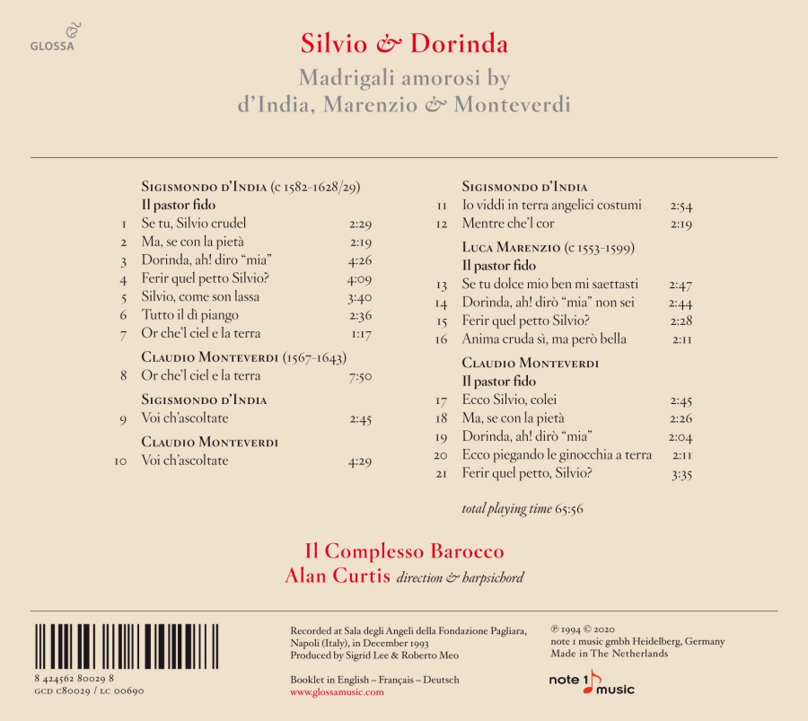 Silvio & Dorinda - Madrigali amorosi - slide-1