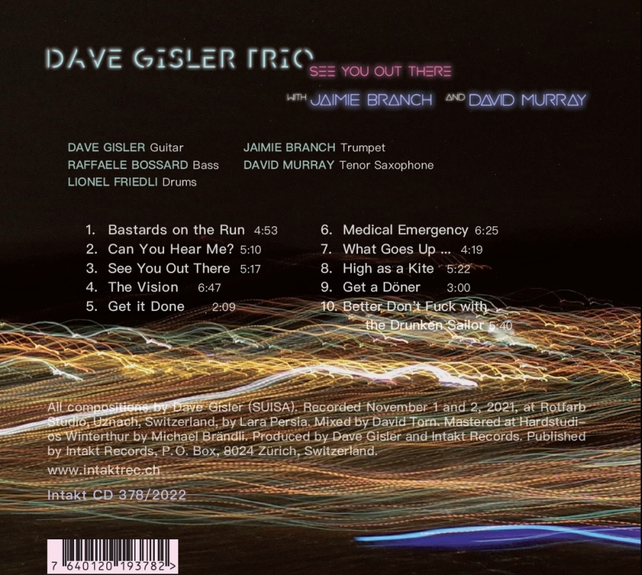 Dave Gisler Trio: See You Out There - slide-1
