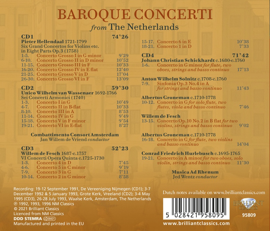 Baroque Concerti from The Netherlands - slide-1