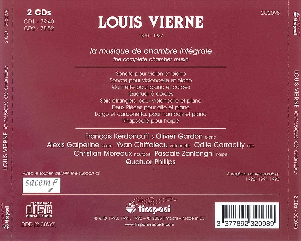Vierne: Sonatas for Violine & Piano op.23 - slide-1
