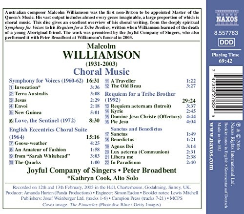 WILLIAMSON: Choral Music - slide-1