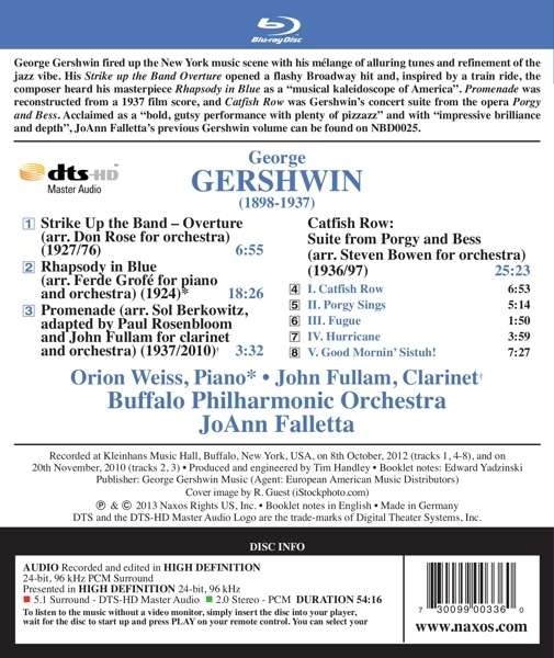 GERSHWIN: Rhapsody in Blue - slide-1