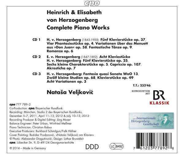 Herzogenberg: Complete Piano Works - slide-1