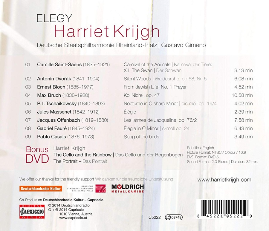 Elegy - Bloch; Bruch; Massenet; Offenbach; Fauré; Casals - slide-1