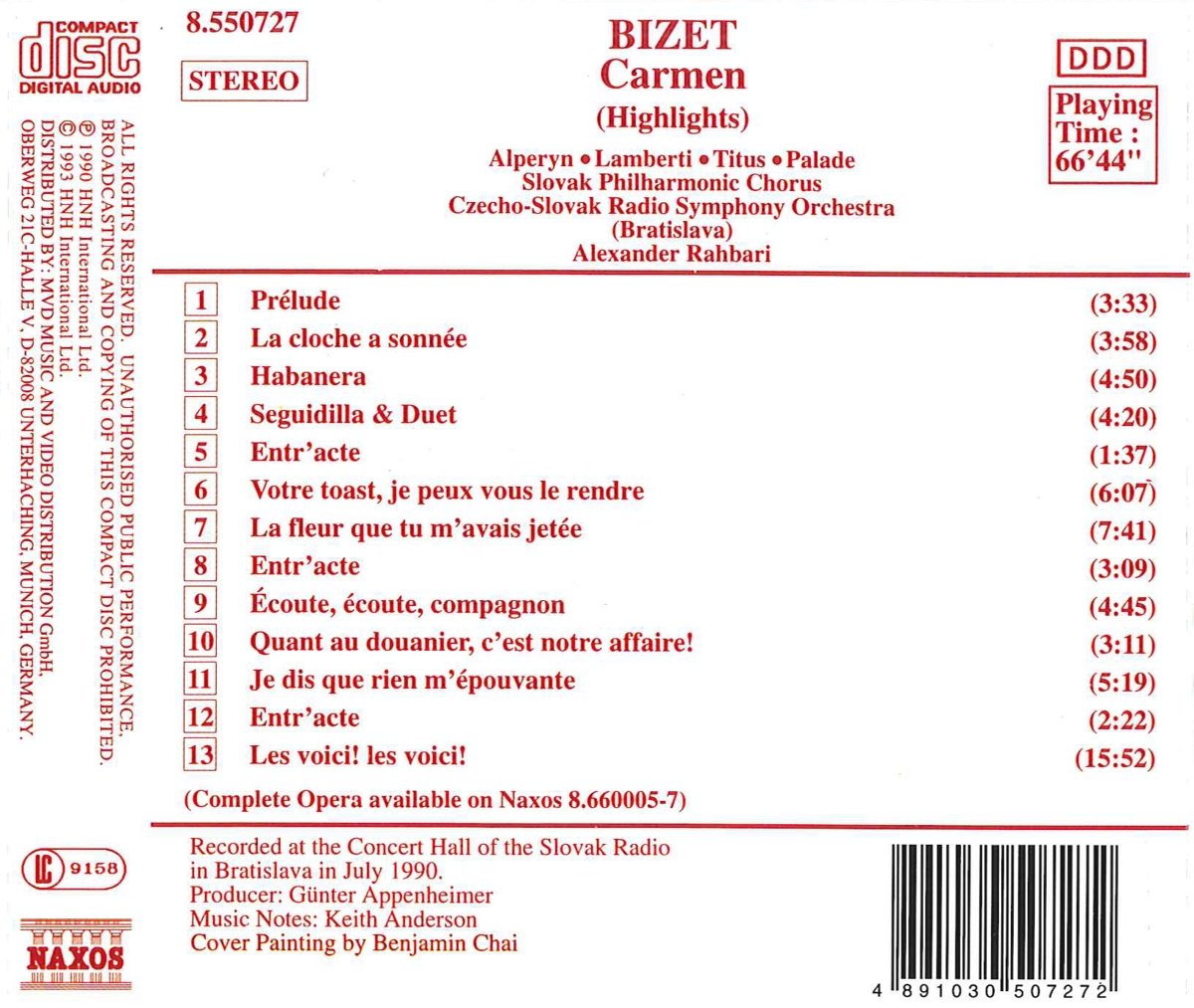 BIZET: Carmen (Highlights) - slide-1