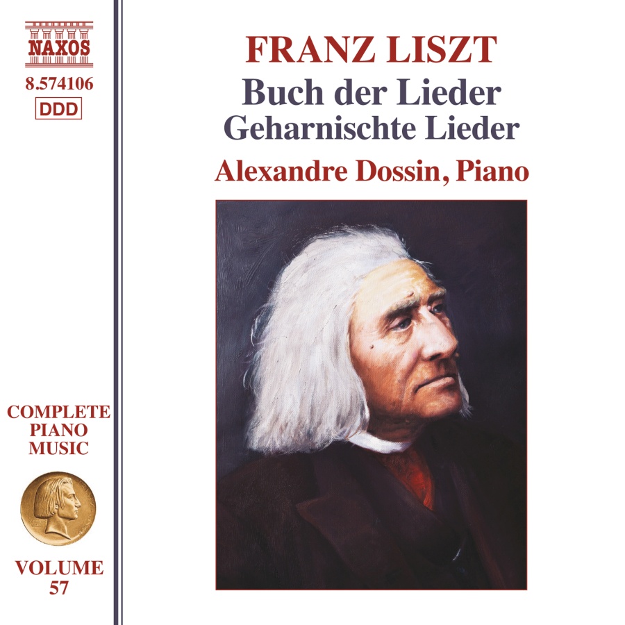 Liszt: Complete Piano Music Vol. 57 - Buch der Lieder; Geharnischte Lieder