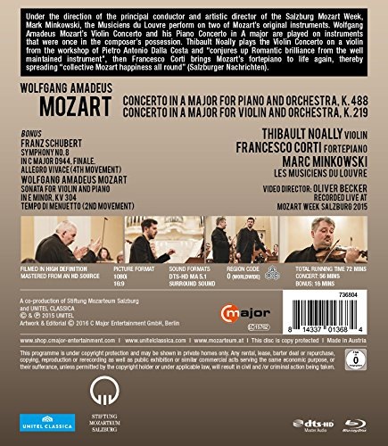 Minkowski Marc at Mozartwoche, Mozart: Piano Concerto K. 488 Violin Concerto K. 219 - slide-1