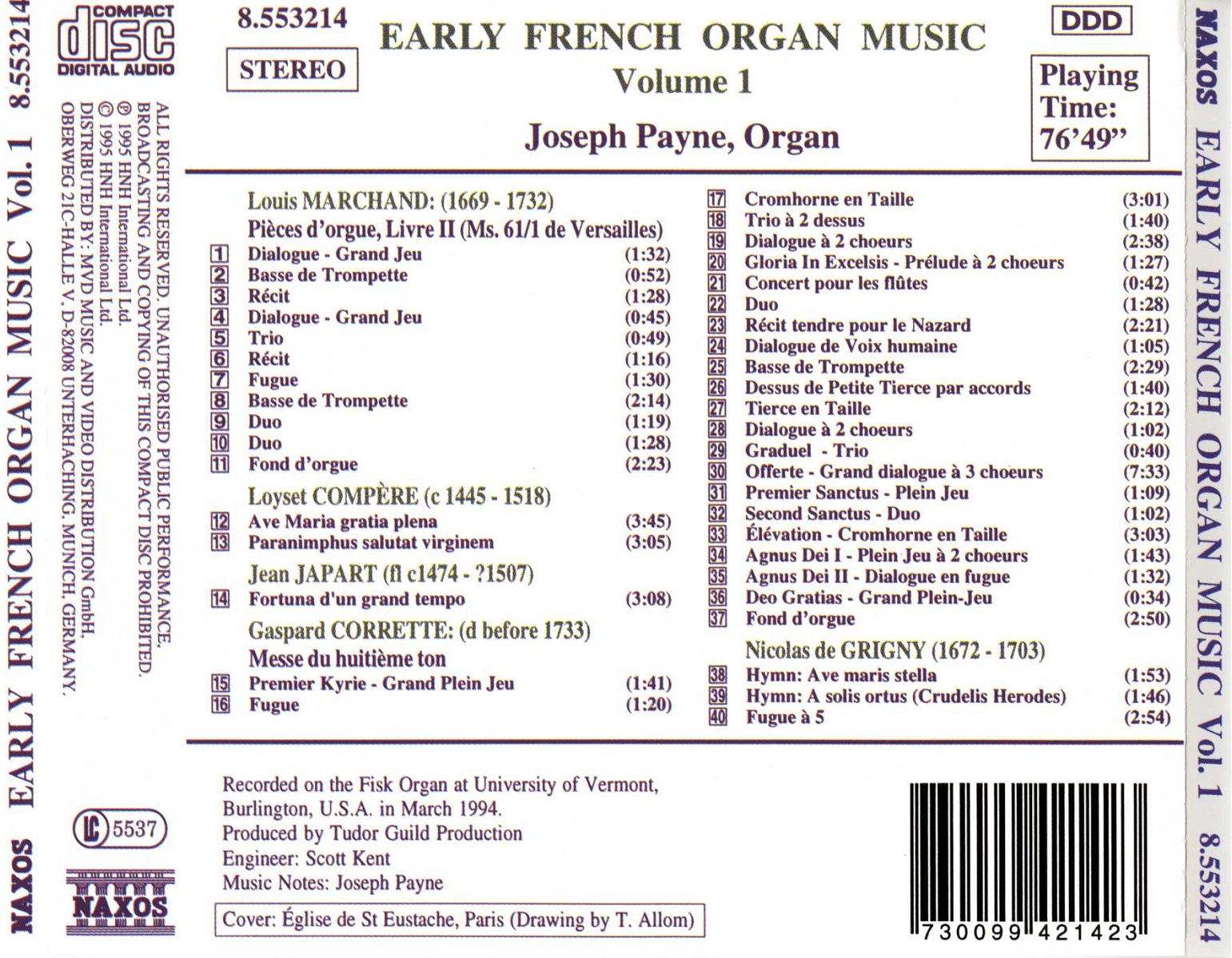 Early French Organ Music, Vol.  1 - slide-2