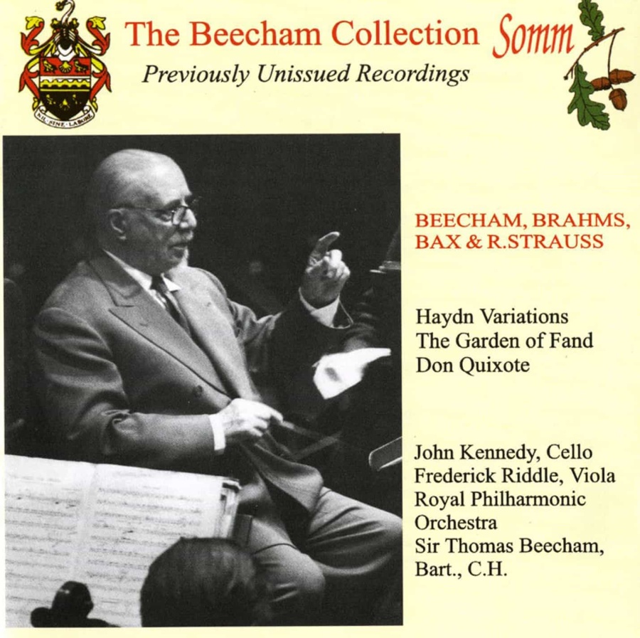 The Beecham Collection: Beecham, Brahms, Bax & Richard Strauss