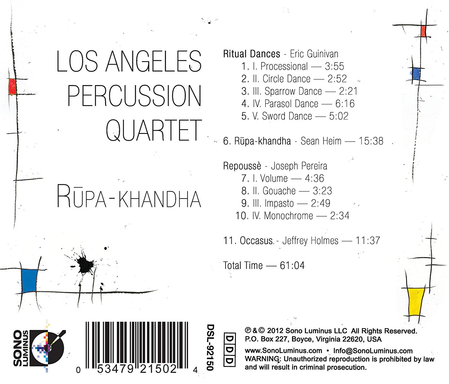 Los Angeles Percussion Quartet - slide-1