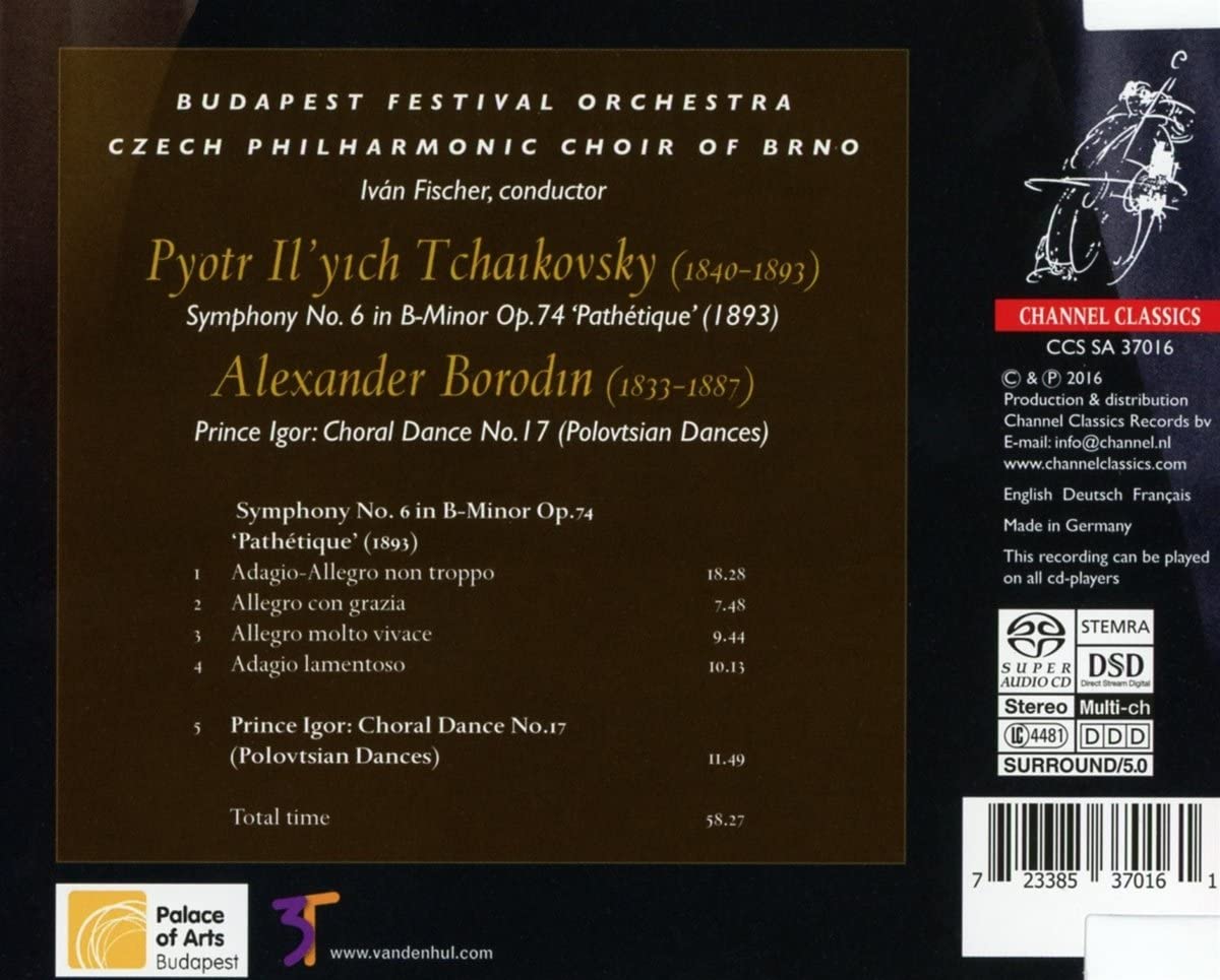 Tchaikovsky: Symphony No. 6 / Borodin: Polovtsian Dances - slide-1