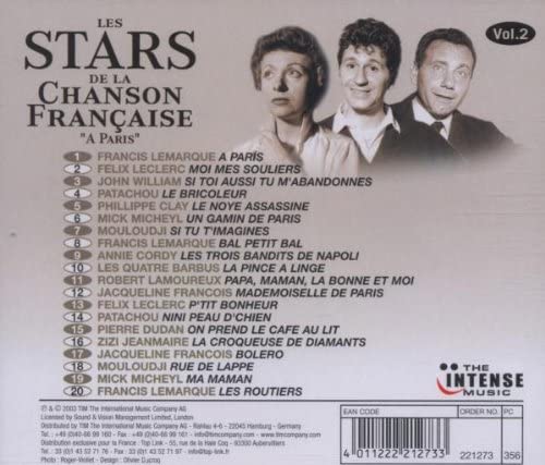 Stars de la Chanson Franciase- vol. 2 - slide-1