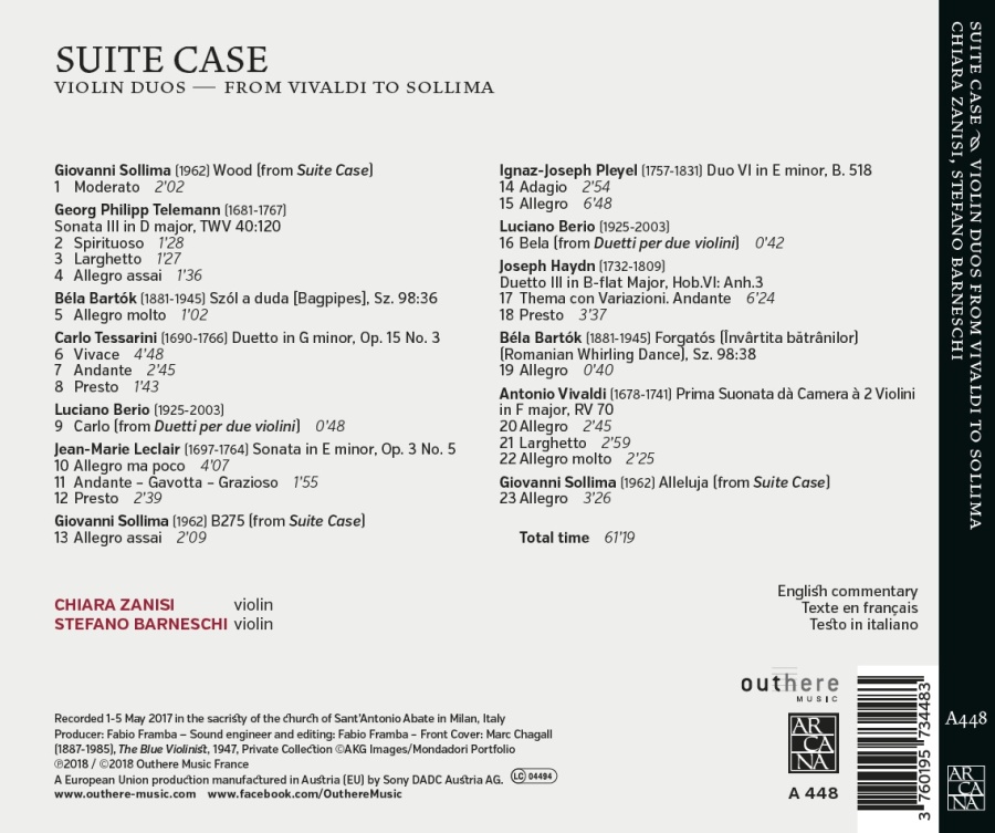 Suite Case - violin duos from Vivaldi to Sollima - slide-1