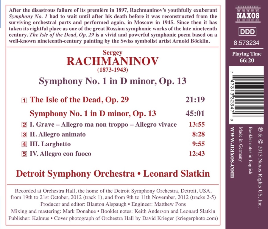 Rachmaninov: Symphony No. 1, The Isle of the Dead - slide-1