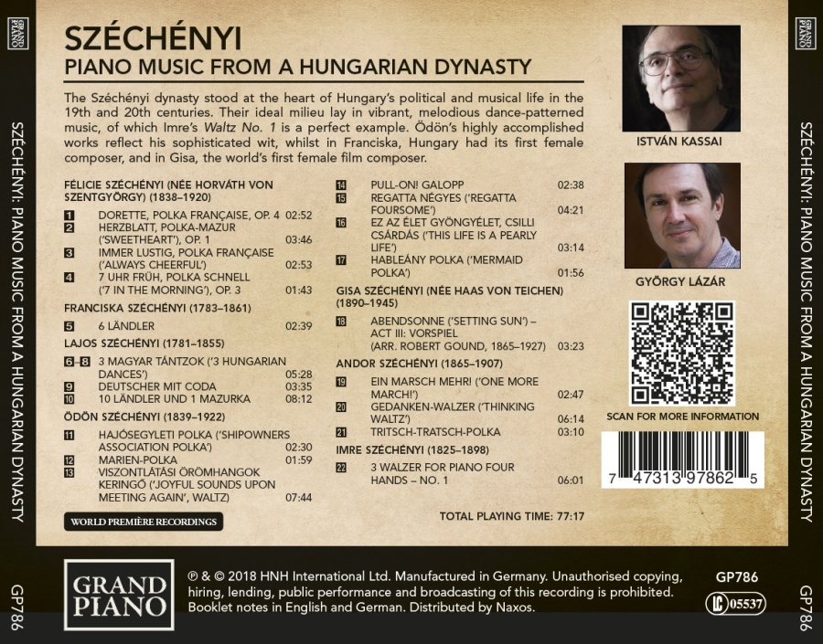 Széchényi: Piano Music from a Hungarian Dynasty - slide-1