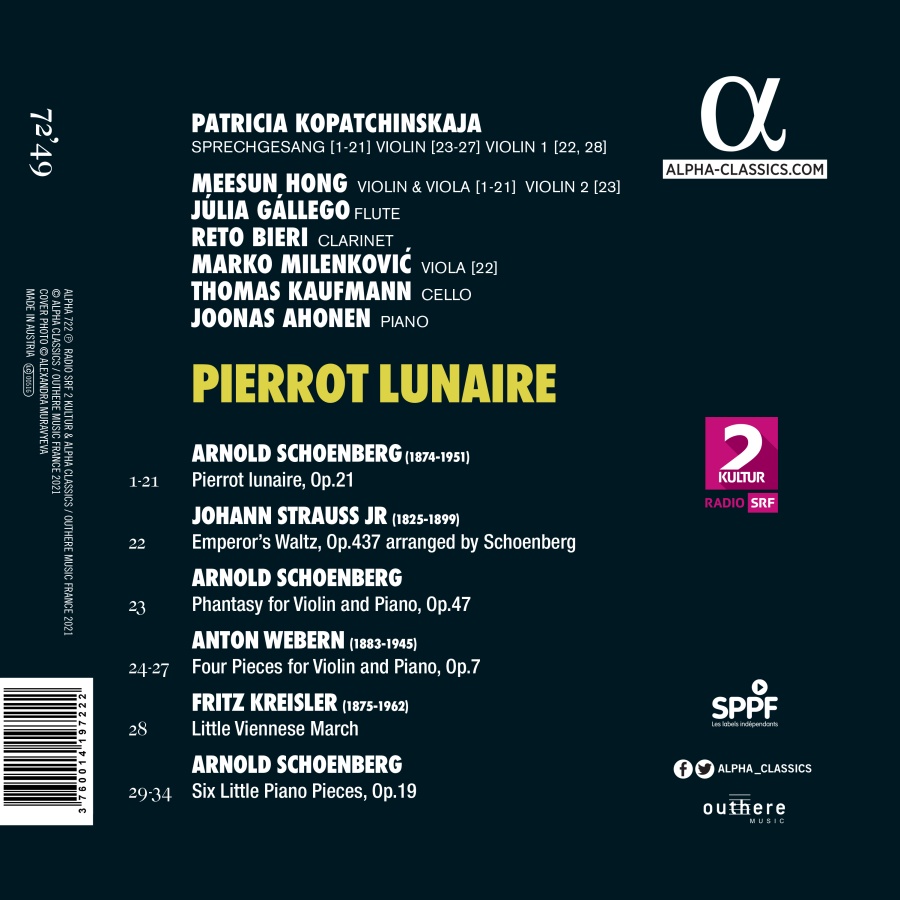 Schoenberg: Pierrot lunaire - slide-1