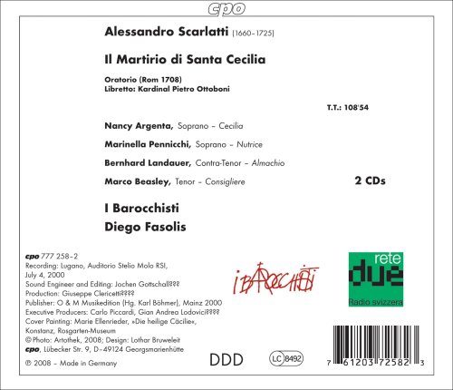 Scarlatti: Il martirio di Santa Cecilia - slide-1