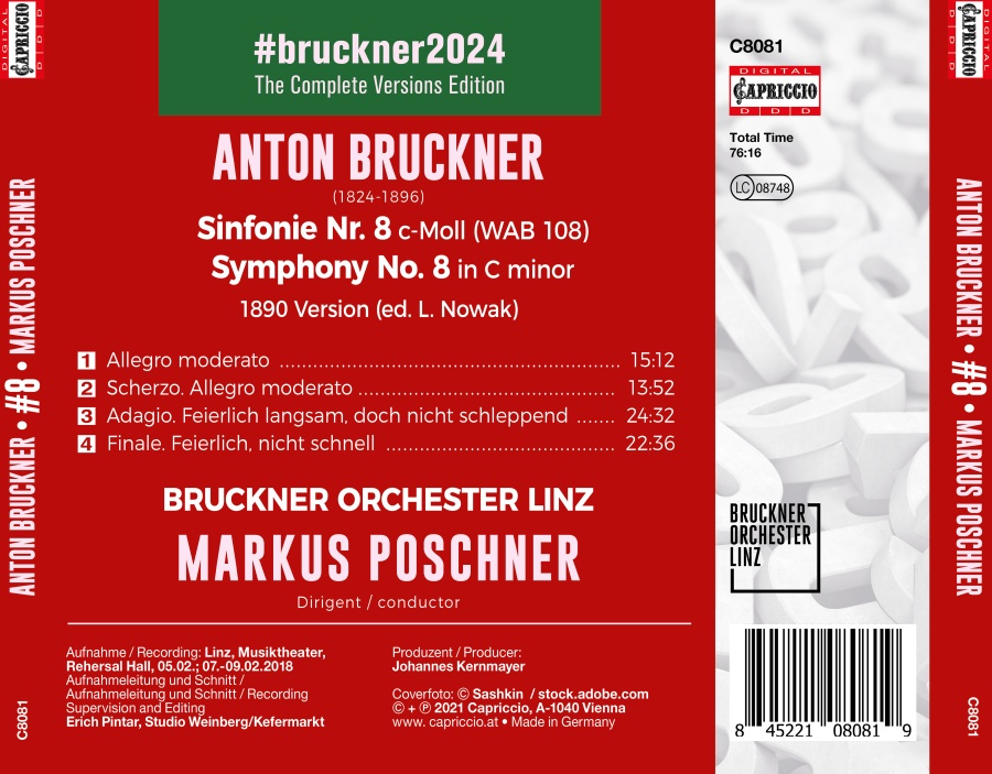 Bruckner: Symphony No. 8, 1890 Version - slide-1