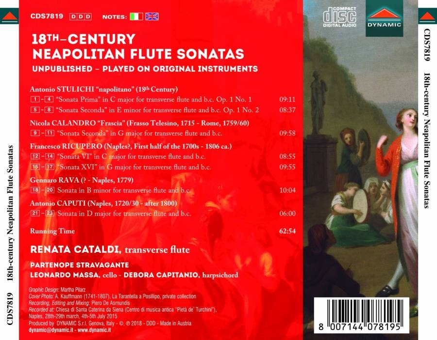 18th Century Neapolitan Flute Sonatas - slide-1