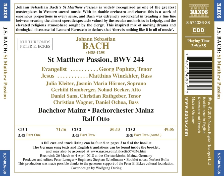 Bach: St Matthew Passion - slide-1
